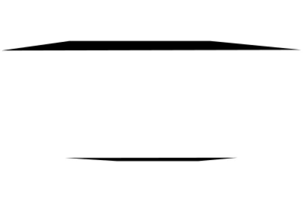 A Simple, Solid Shape: A Black Rectangle Against a White Background