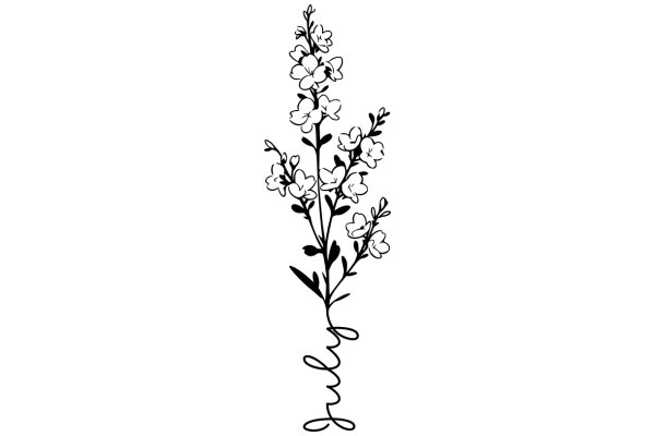 Elegant Floral Illustration