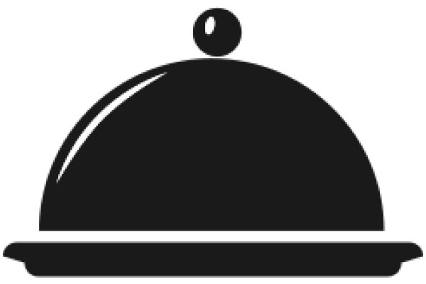 Simplistic Icon of a Rounded Dining Table