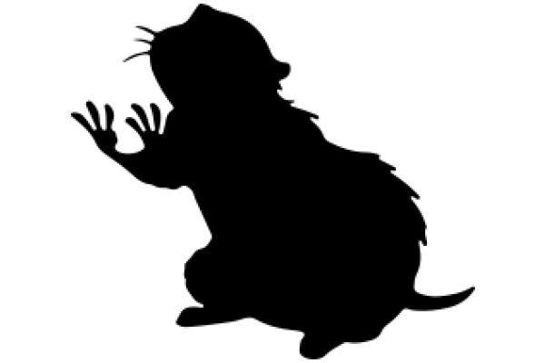 Silhouette of a Curious Creature