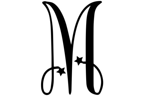 Monogram Design: A Stylish Logo with a Star