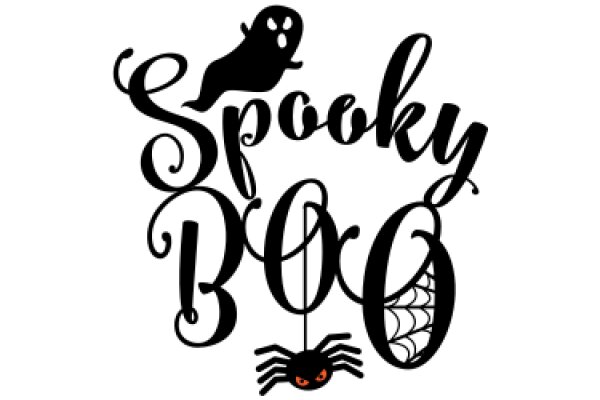 Spooky Boo: A Halloween-themed logo featuring a ghost and a spider web.