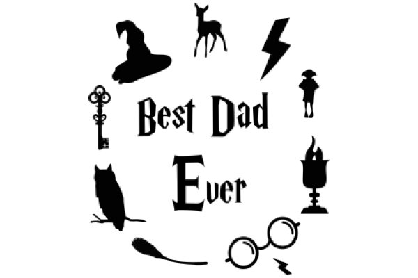 Best Dad Ever: A Collection of Iconic Symbols and Icons Celebrating Fatherhood