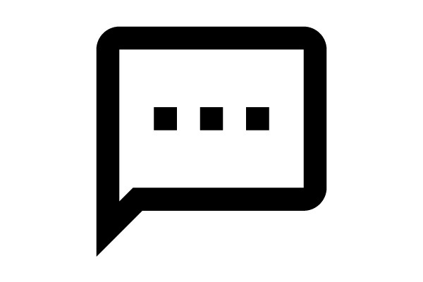 Simplistic Chatbot Icon