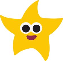 A Friendly Yellow Star with a Smile