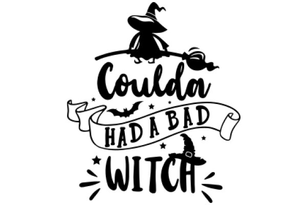 A Whimsical Halloween Greeting: Coulda Had a Bad Witch