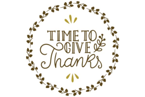 Time to Give Thanks: A Festive Message