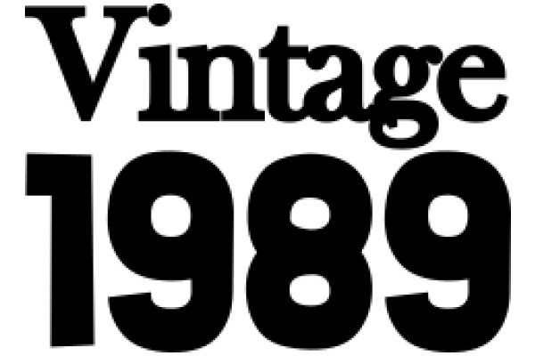 Vintage 1989: A Nostalgic Journey Through Time