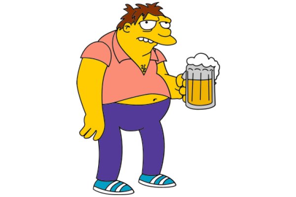 The Simpsons: A Humorous Take on a Beer