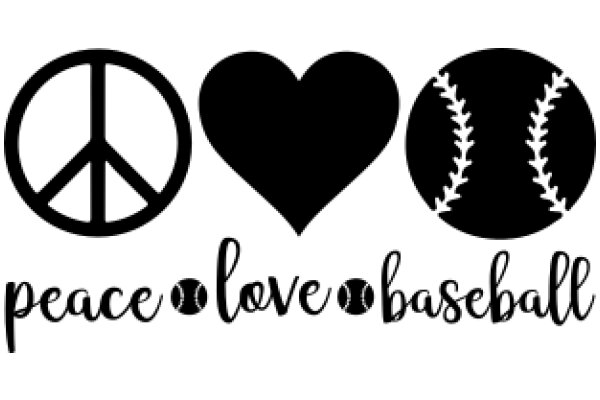 Peace, Love, and Baseball: A Symbolic Emblem of Unity and Passion