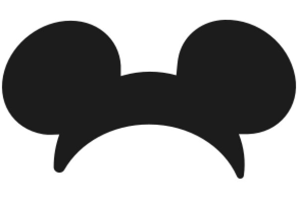 Simplistic Mickey Mouse Ear Icon