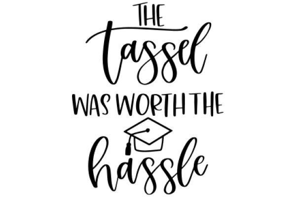 The Tassel Was Worth the Hassle: A Graduation Quote