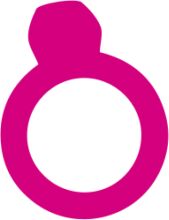 A Simple Pink Logo