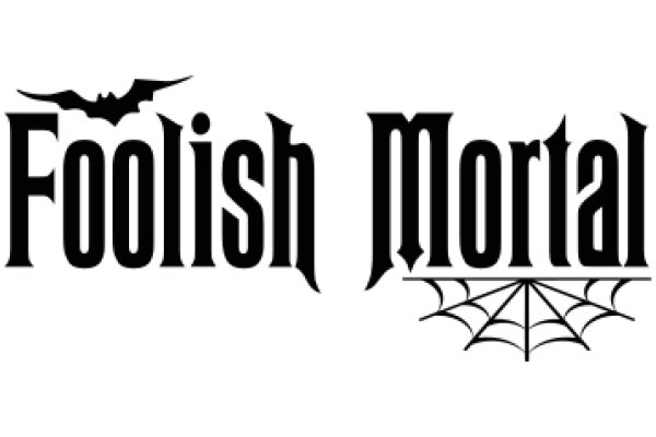 Foolish Mortal: A Gothic Branding Logo