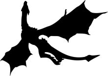 Silhouette of a Dragon: A Symbol of Power and Wisdom