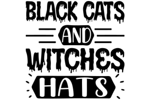 Black Cats and Witches' Hats: A Playful Halloween Theme