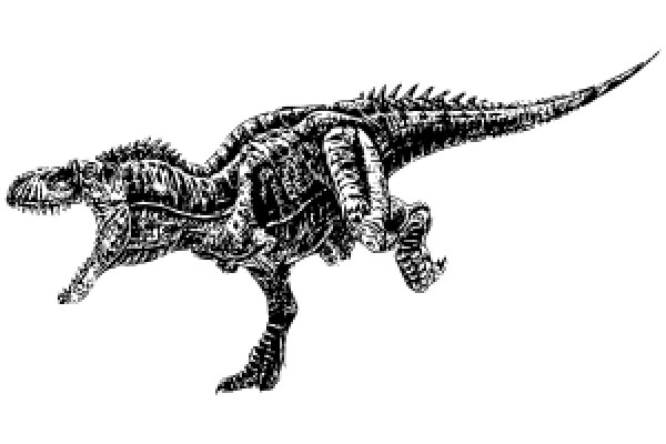 A Classic Illustration of a Dinosaur