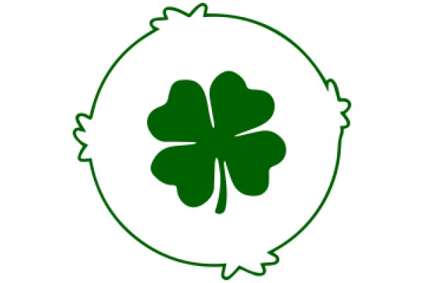 A Simple, Green Clover Logo