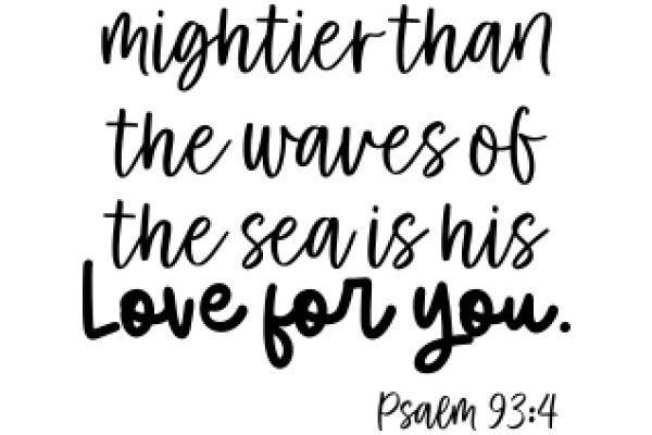 Inspirational Quote: Love and the Sea