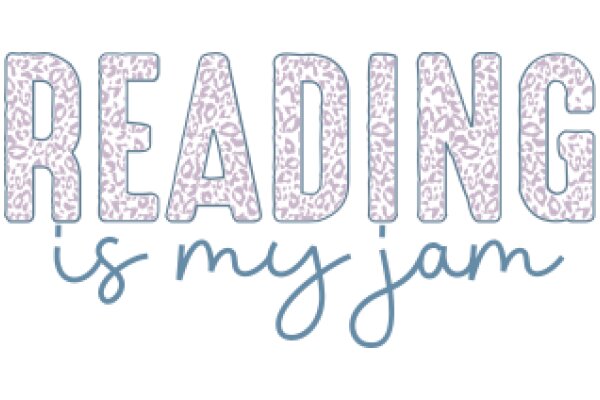 Reading Is My Jam: A Graphic Design Showcasing the Joy of Reading