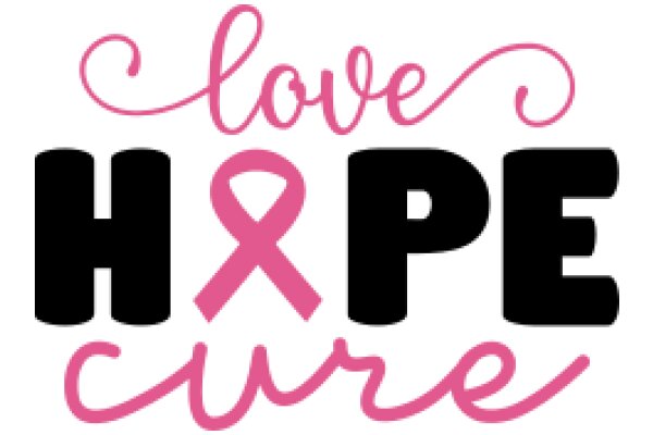 Love, Hope, and Cure: A Graphic Design for Breast Cancer Awareness