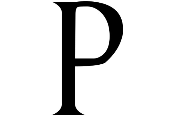 A Simple, Letter 'P'