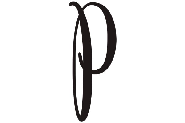 Simplicity in Design: A Letter 'P'