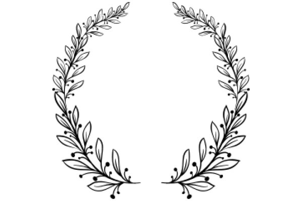 Elegant Floral Wreath