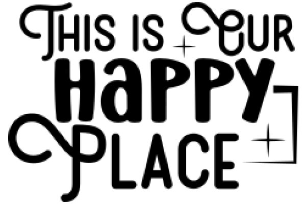 This is Your Happy Place: A Playful Affirmation Poster