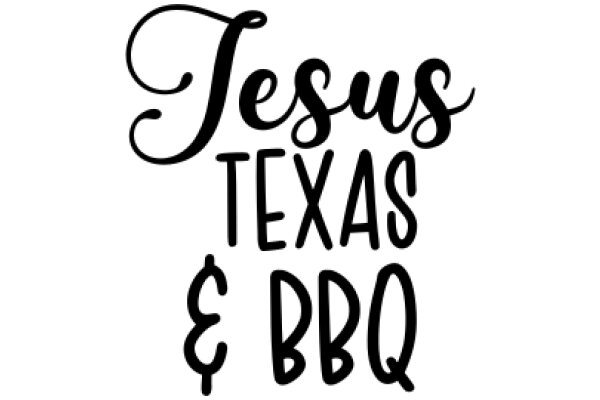 Jesus, Texas, and BBQ: A Graphic Representation of the American South's Cultural Identity