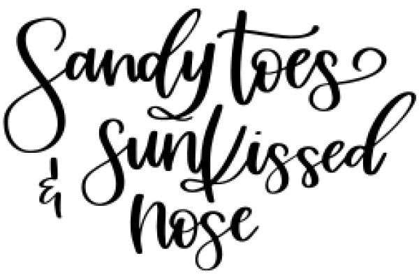 Sandy Toes & Sun Kissed Nose: A Playful Ode to Summer