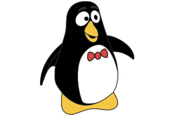 A Friendly Penguin with a Bowtie