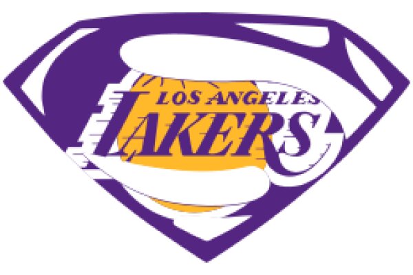 Los Angeles Lakers Superhero Logo