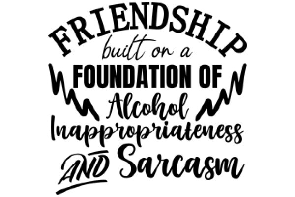 Friendship: The Foundation of Alcohol Appreciation and Sarcastic Humor