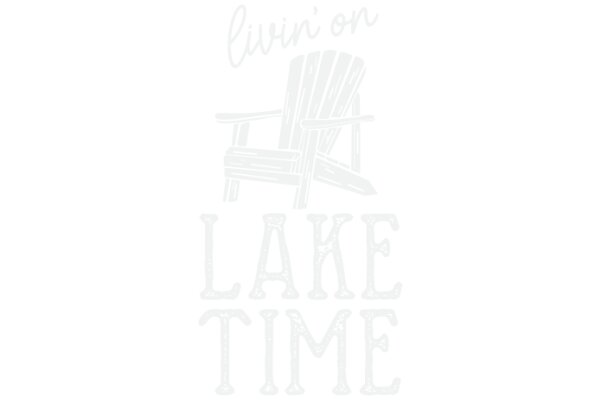 Lake Time: A Cozy Chair and the Serene Lake Scene