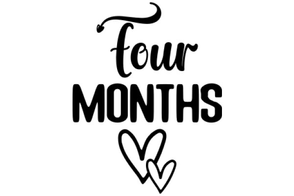 Four Months of Love: A Graphic Design