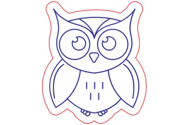 A Whimsical Owl Sticker: A Playful Addition to Your Sticker Collection