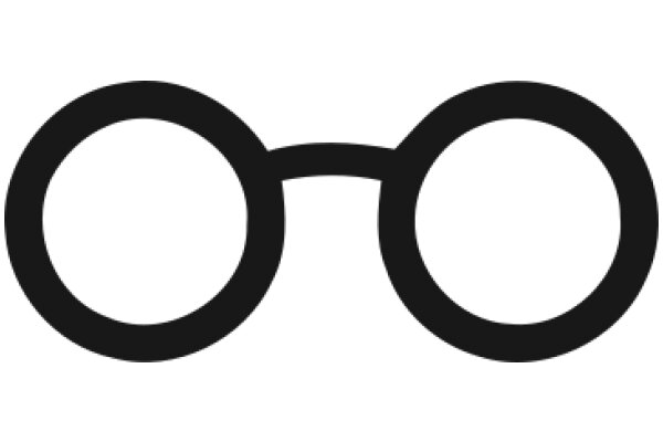 Simplistic Icon of Eyeglasses