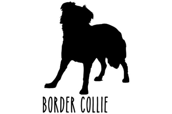 Border Collie Silhouette