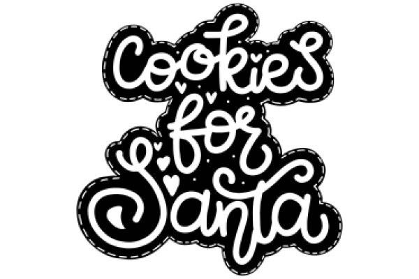 Cookies for Santa: A Festive Holiday Logo