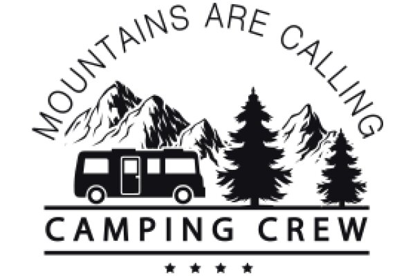 Mountains Are Calling: Camping Crew Logo