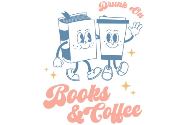 Books & Coffee: A Cozy Illustration