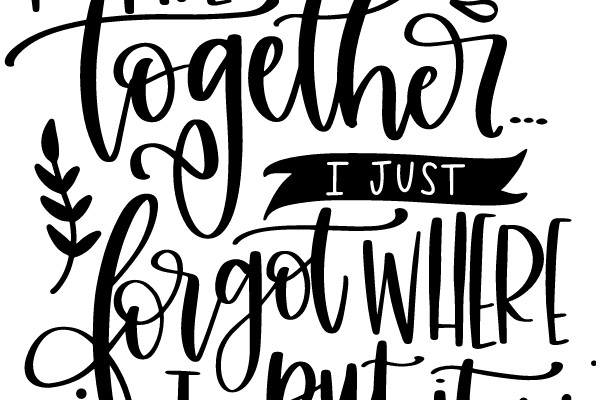 Hand-Drawn Quotation Art: A Heartfelt Message of Love and Support