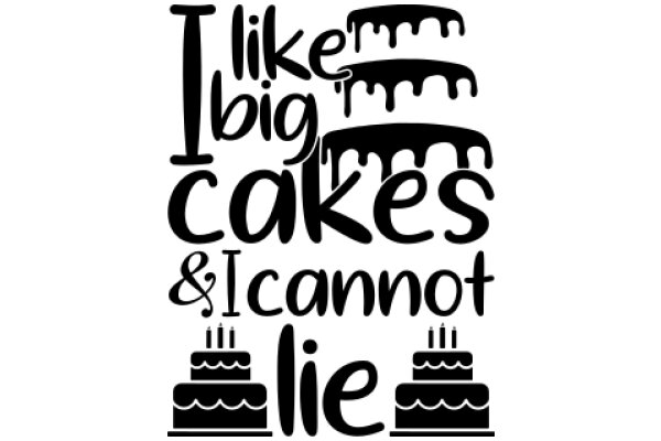 A Playful Take on a Classic Cake Quote