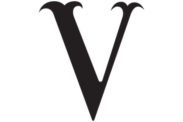 Simplistic Letter 'V'