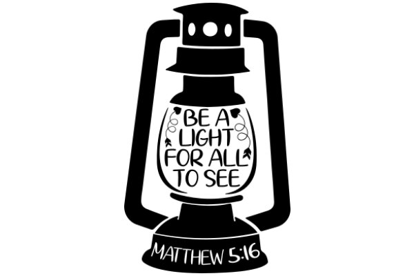 Be a Light for All to See: A Bible Verse Illustration