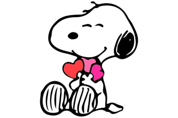 Snoopy's Sweet Surprise: A Heartwarming Illustration