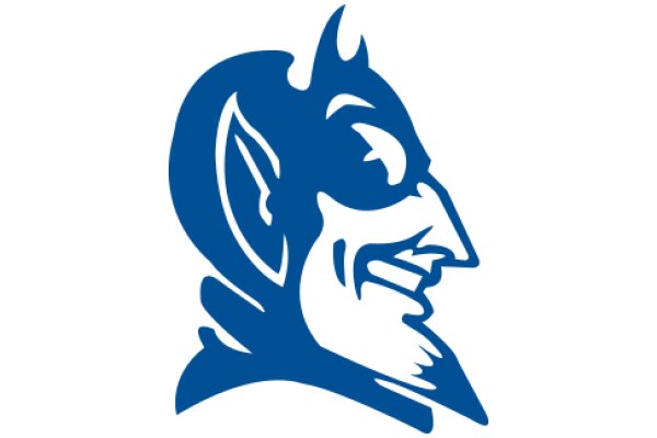 Stylized Blue Devil Logo