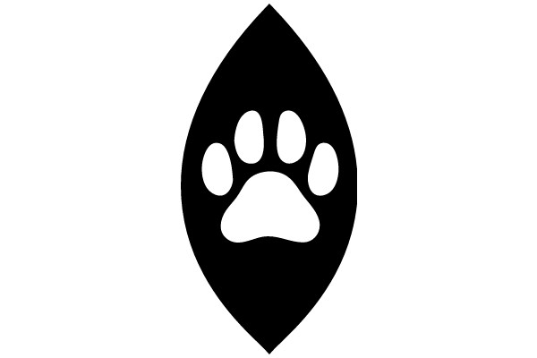 A Paw Print Logo