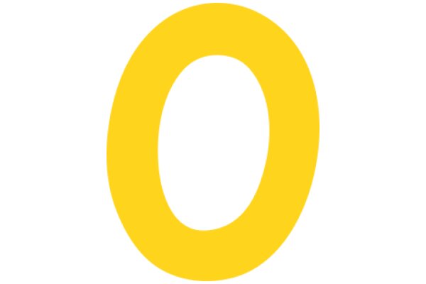 Vibrant Yellow Oval: A Symbol of Optimism and Creativity